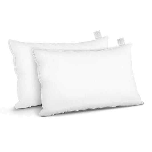 Duck Feather Down Pillows (Twin Pack) - Bedding