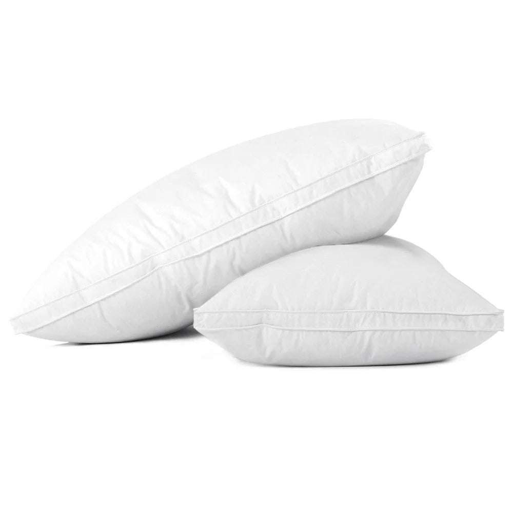 Duck Feather Down Pillows (Twin Pack) - Bedding