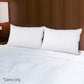 Duck feather down with pillows twin pack top