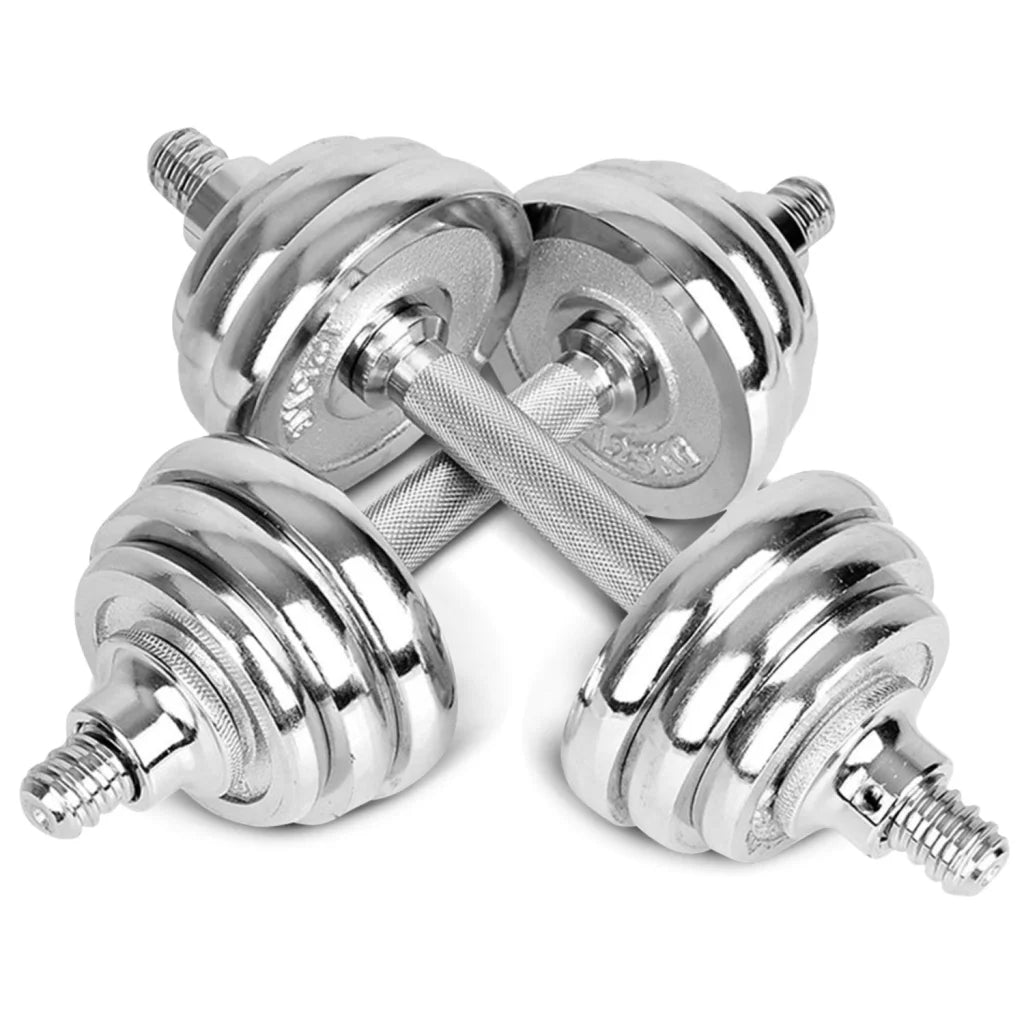 Dumbbell Barbell Set 2-in-1 with Case 30kg LSG - Sports &