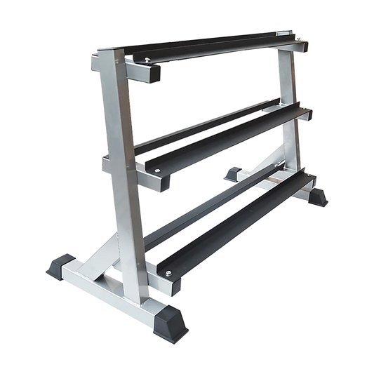 Dumbbell Rack 3-Tier - Dumbbell Weights Storage - Fitness
