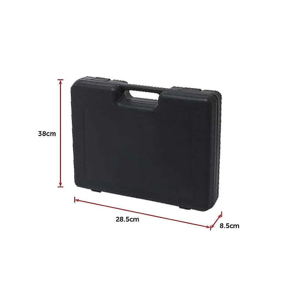 Dumbbell Set 20KG Black with Carrying Case - Fitness