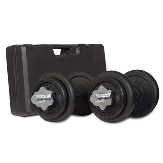 Dumbbell Set CORTEX 20kg with Case - Sports & Fitness