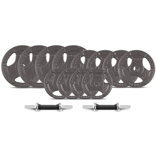 Dumbbell Weight Set CORTEX 40kg Standard 25mm - Sports &