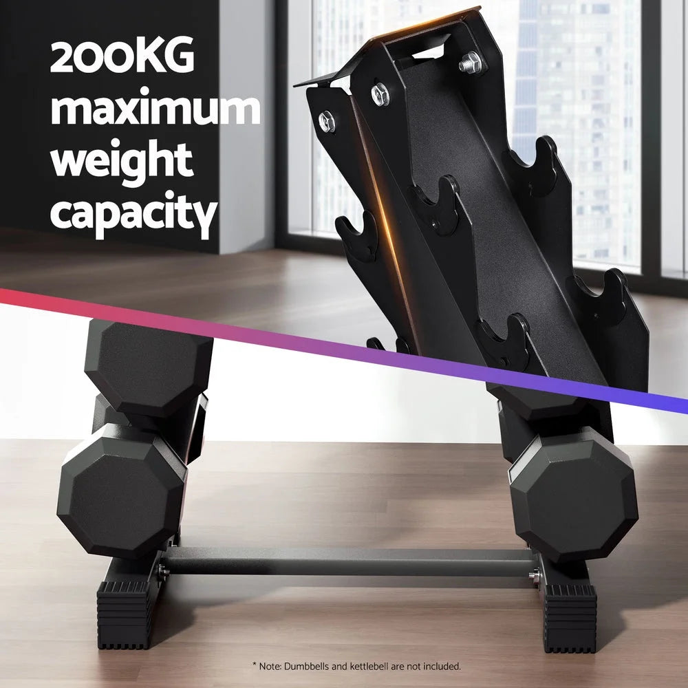 Dumbbells Rack 6-Tier Dumbbell Stand for Home Gym Storage