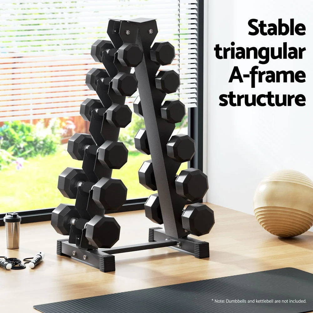 Dumbbells Rack 6-Tier Dumbbell Stand for Home Gym Storage
