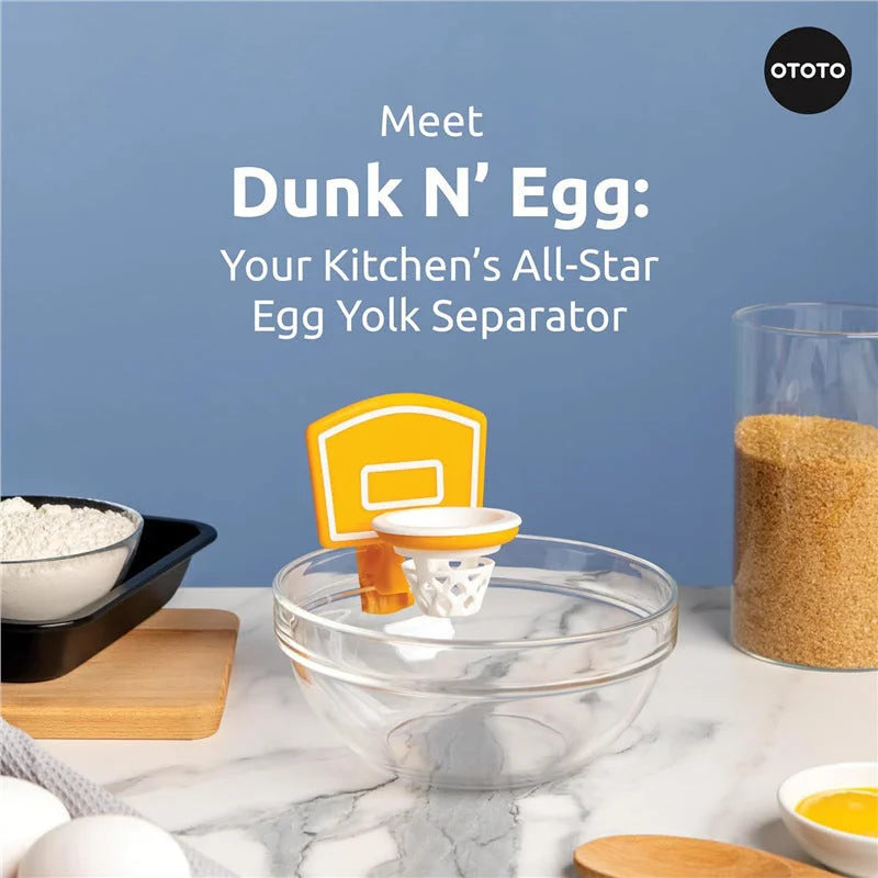 Dunk N’ Egg - Fun and Innovative Basketball-Themed Egg Yolk