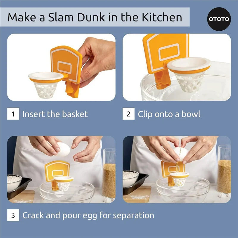 Dunk N’ Egg - Fun and Innovative Basketball-Themed Egg Yolk