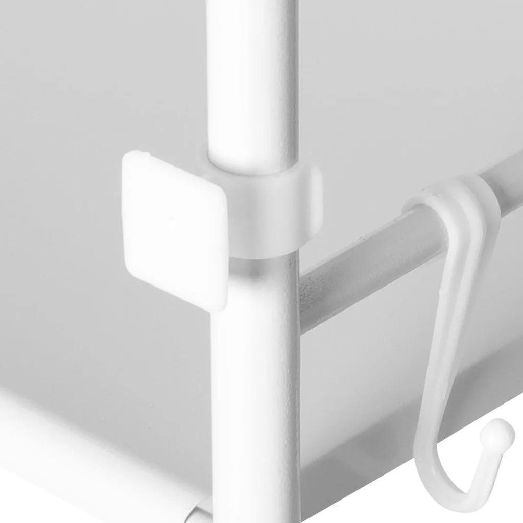 Dutxa 3 Tier Over Toilet Storage Shelf White-1973193893990240259