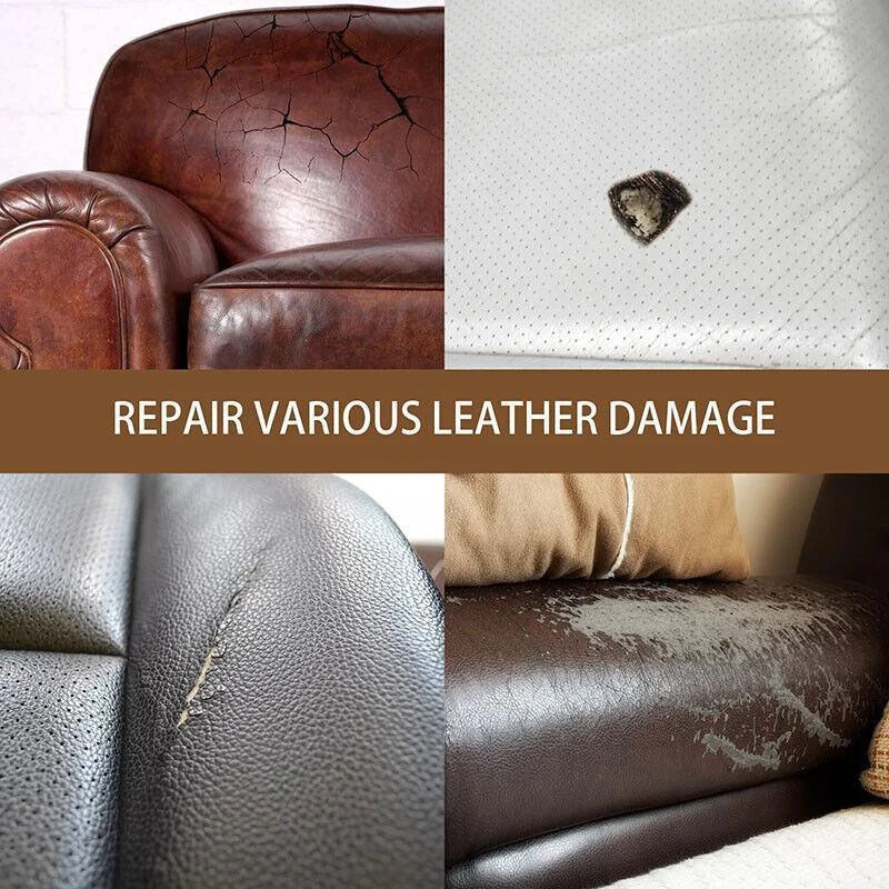 dvanced Leather Repair Gel Kit Filler for Sofa Auto