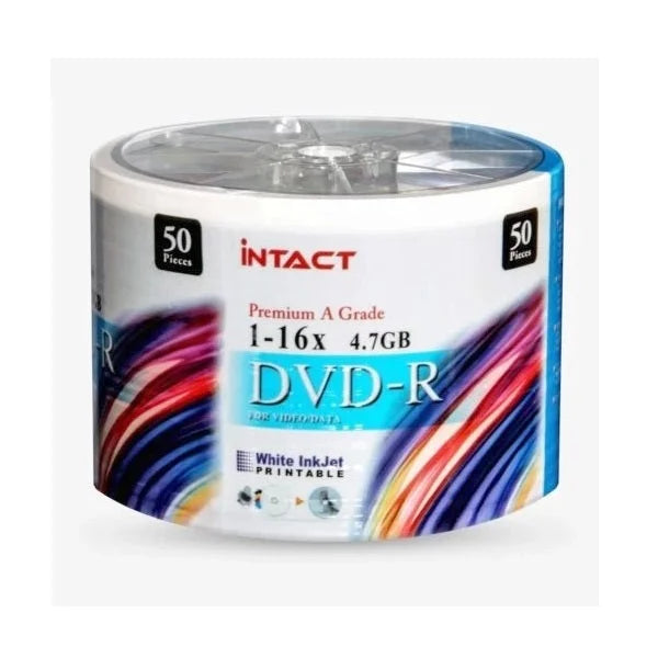 DVD-R 16x White Printable 50pcs