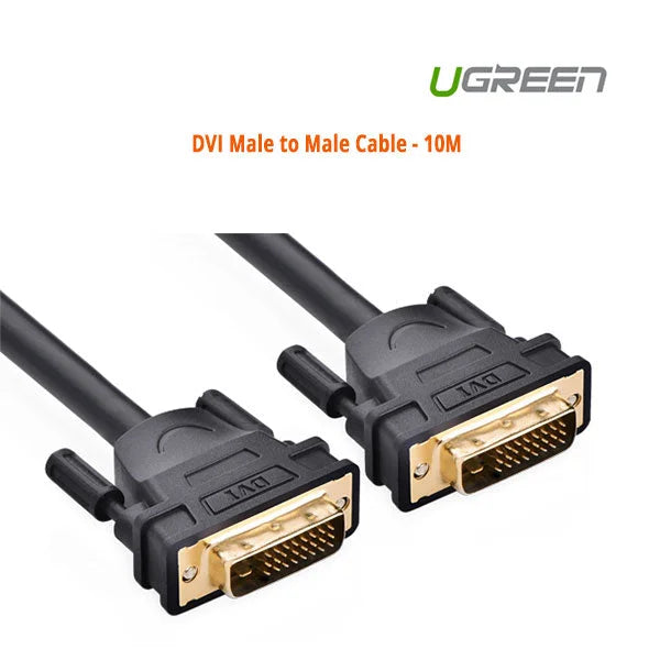 DVI Male to Male Cable - 10M (11609) - Computer Accessories