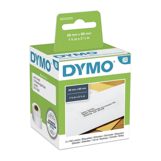 DYMO LW Address Label 28mm x 89mm