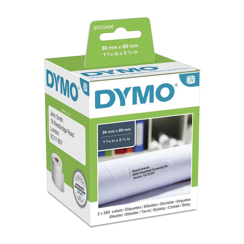 DYMO LW Address Label 36mm x 89mm