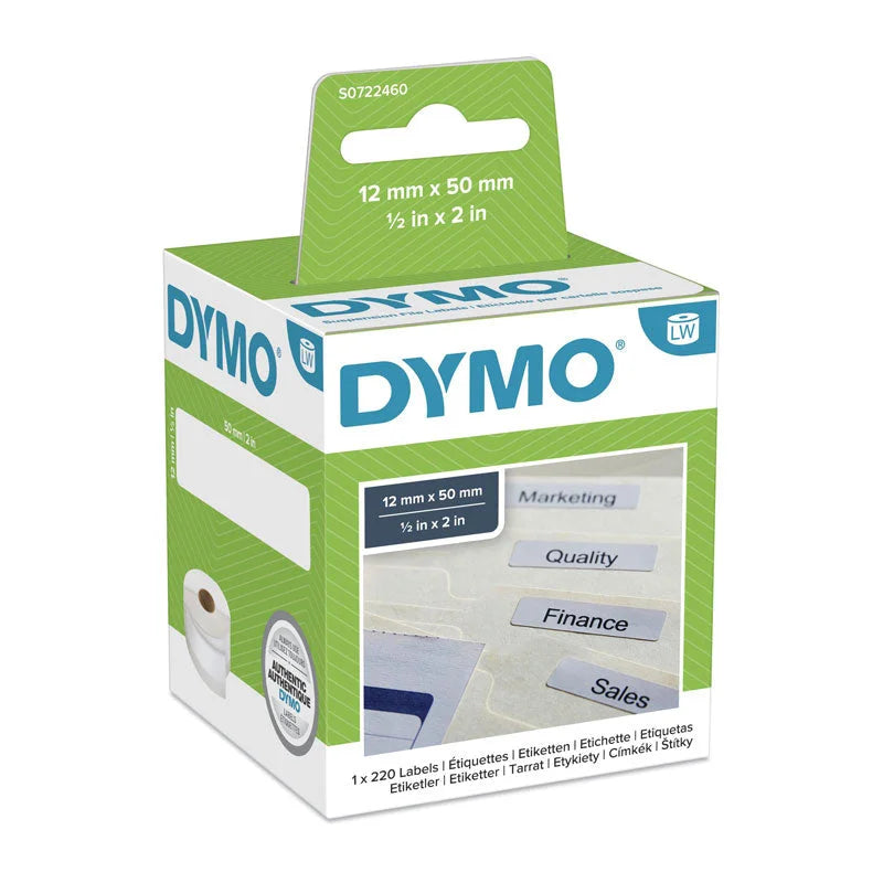 DYMO LW File Label 12mm x 50mm – Home My Garden