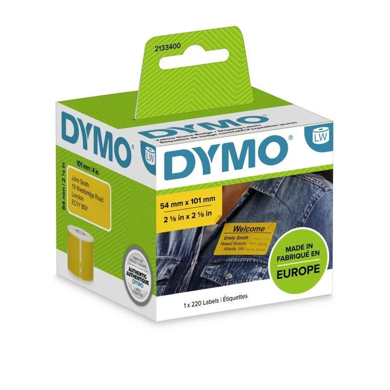 DYMO LW Shipping Label 54mm x 101mm - Yellow