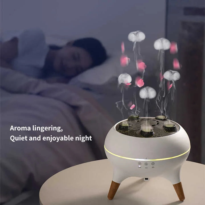 Dynamic Jellyfish Aroma Diffuser with Timer Ambient