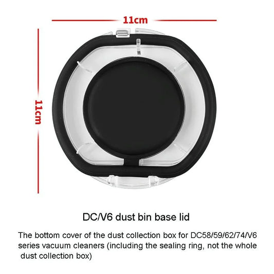 Dyson V6 Vacuum Dust Bin Lid - Replacement Accessory-1922443460565143553
