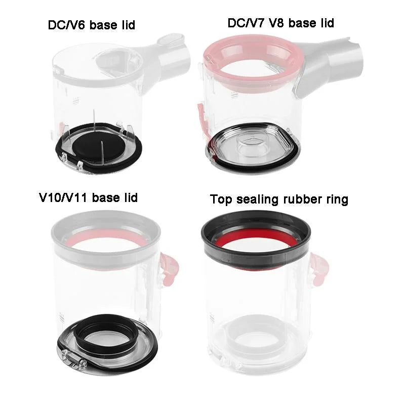 Dyson V7 V8 Dust Bin Lid - Vacuum Cleaner Replacement Accessory-1915197850510299140