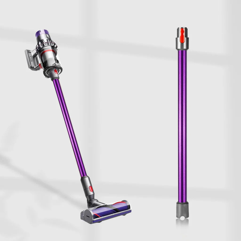 Dyson wand stick with boxed accessories and matching pieces