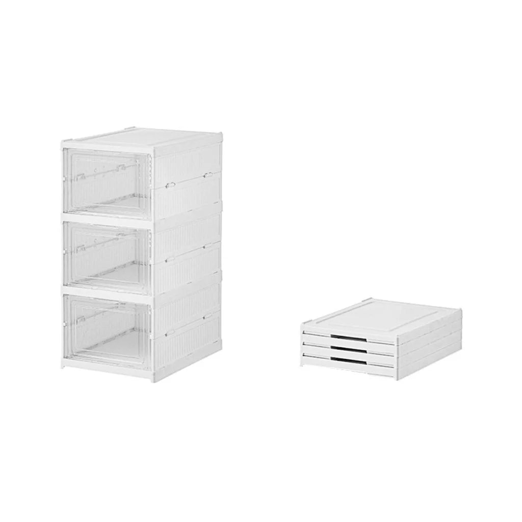 Easy Assemble Shoe Box Foldable Rack 3/6 Layers Storage