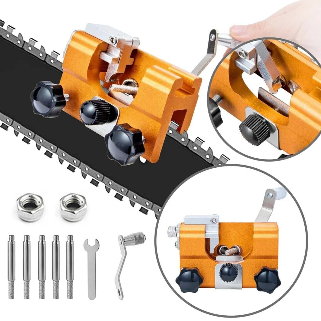 Easy Portable Chainsaw Sharpener Jigs Sharpening Tool Chain