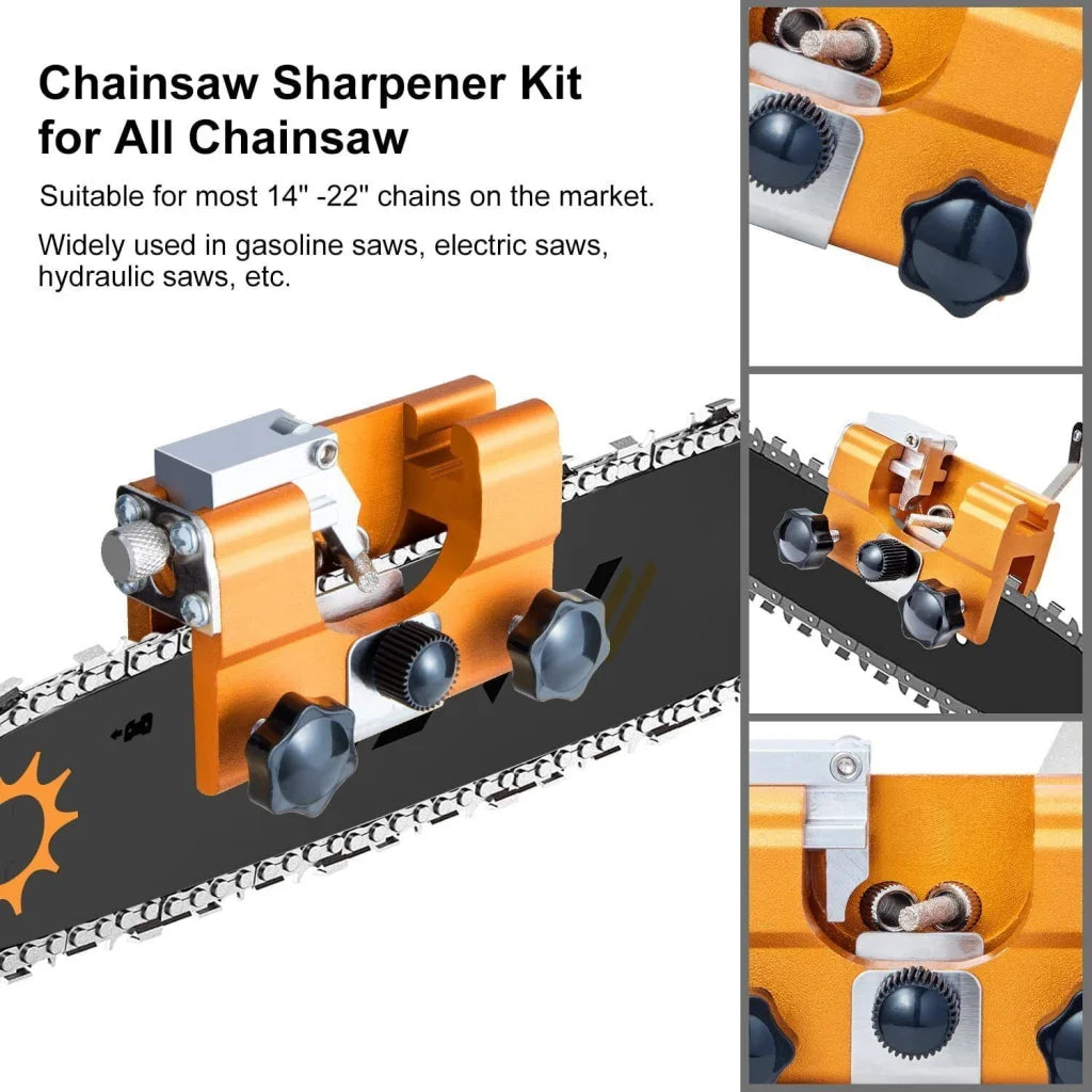Easy Portable Chainsaw Sharpener Jigs Sharpening Tool Chain