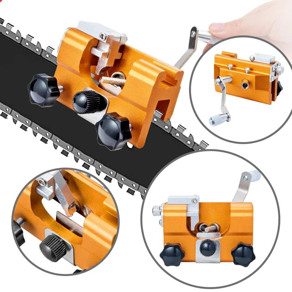 Easy Portable Chainsaw Sharpener Jigs Sharpening Tool Chain