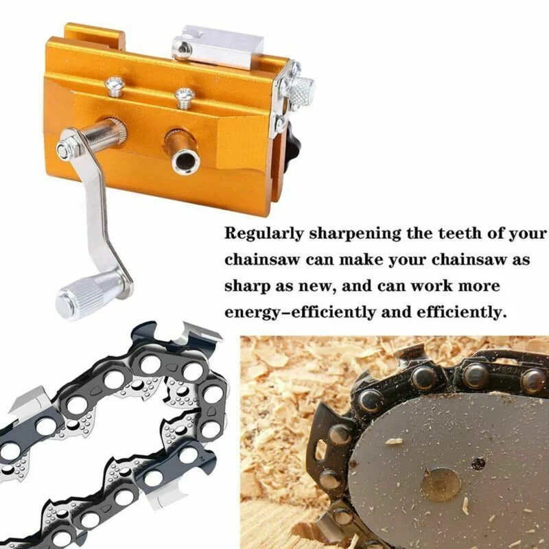 Easy Portable Chainsaw Sharpener Jigs Sharpening Tool Chain