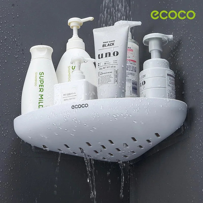 Ecoco Bathroom Corner Shower Shelf Corner Shower Caddy