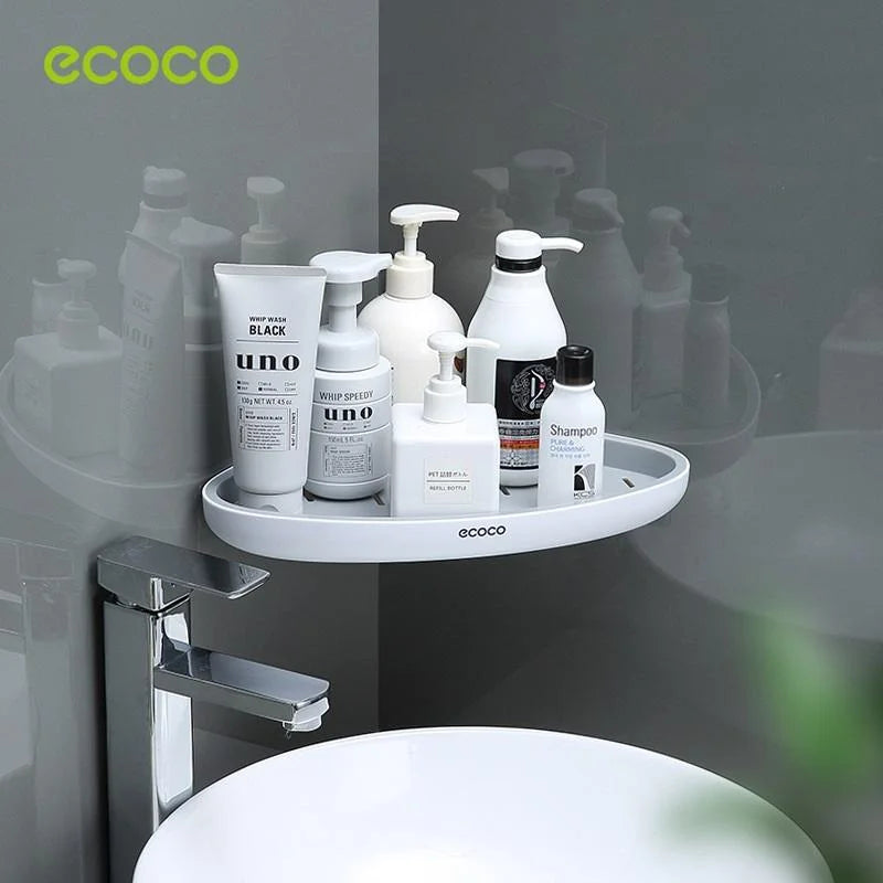 Ecoco Bathroom Corner Shower Shelf Corner Shower Caddy