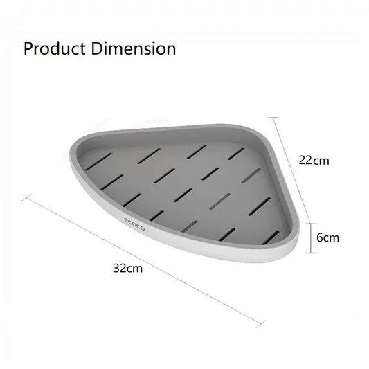 Ecoco Bathroom Corner Shower Shelf Corner Shower Caddy