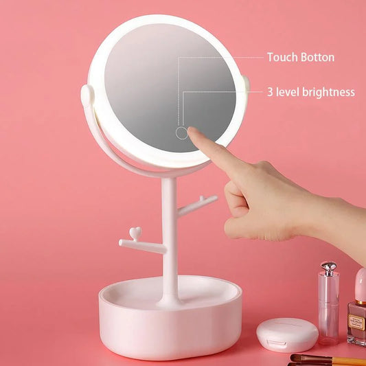 Ecoco Smart LED Light Cosmetic Makeup Mirror USB Touch