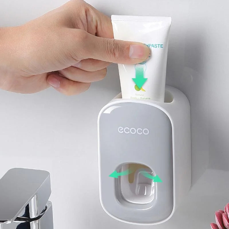 Ecoco Wall Mount Auto Hands-Free Toothpaste Dispenser