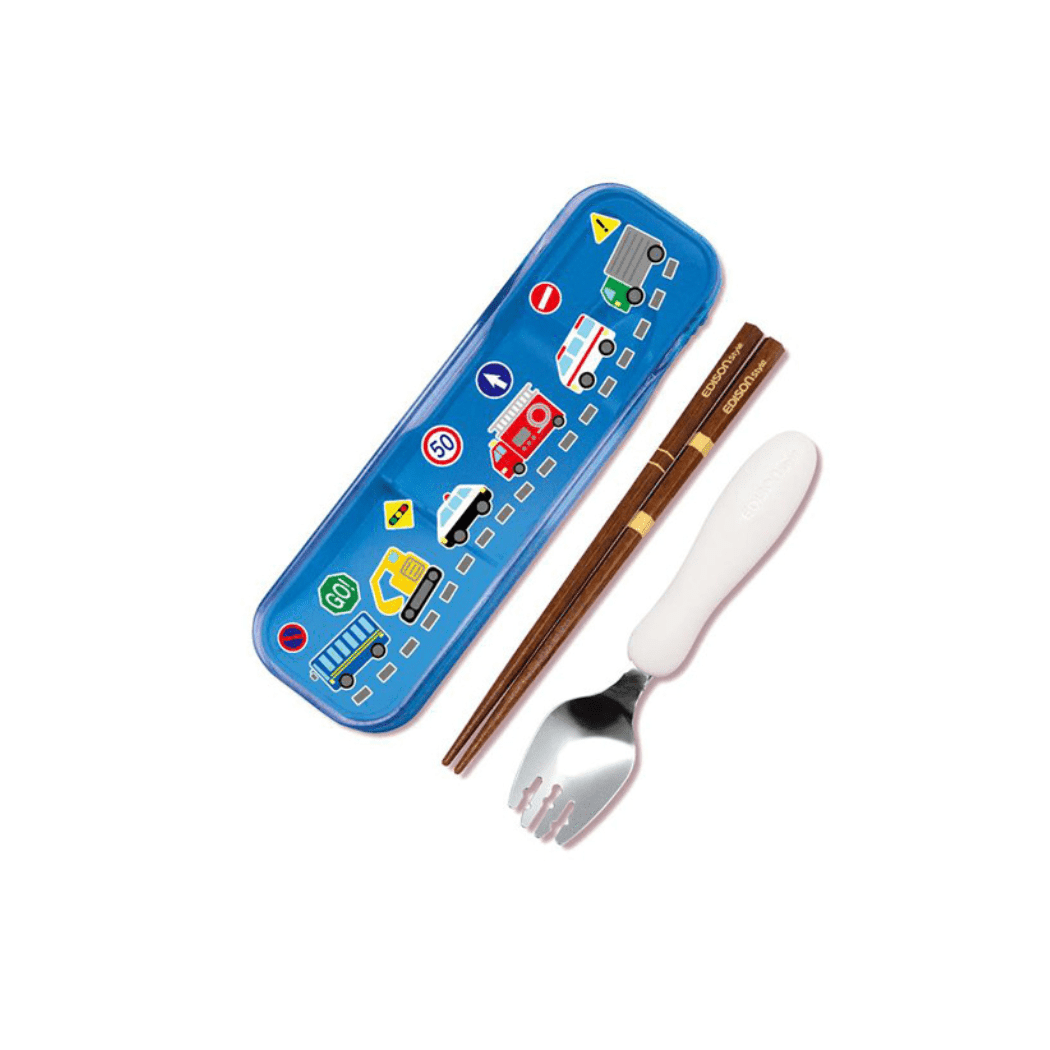 EDISON mama Portable Spork Set with Case Working Car