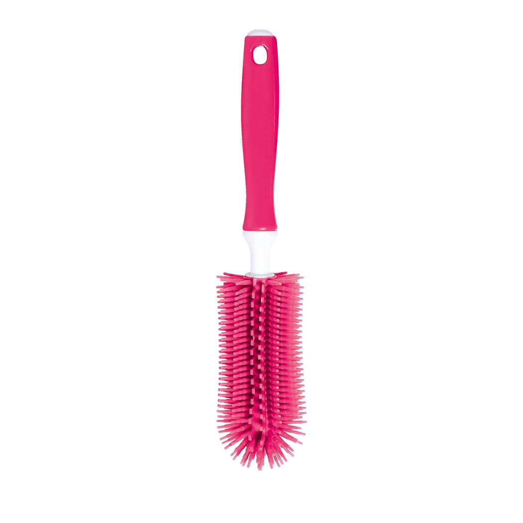 EDISON mama Silicone Baby Bottle Brush Pink
