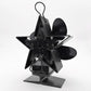 Efficient 4-blade Heat-powered Stove Fan - Aluminum - Gold