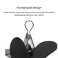 Efficient 4-blade Heat-powered Stove Fan - Aluminum - Red