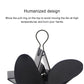 Efficient 4-blade Heat-powered Stove Fan - Aluminum - Red