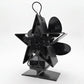 Efficient 4-blade Heat-powered Stove Fan - Aluminum