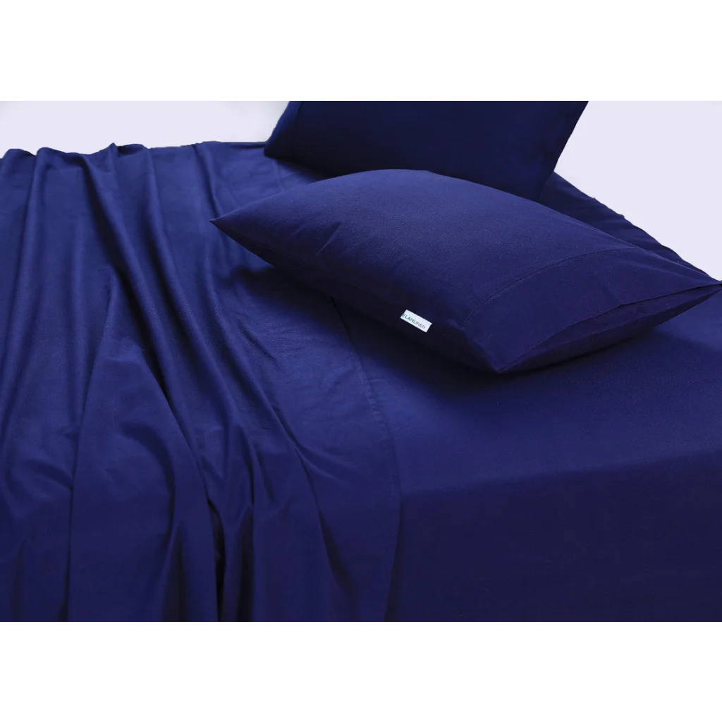 Egyptian Cotton Bed Sheets Set 100% Vintage Washed 500TC