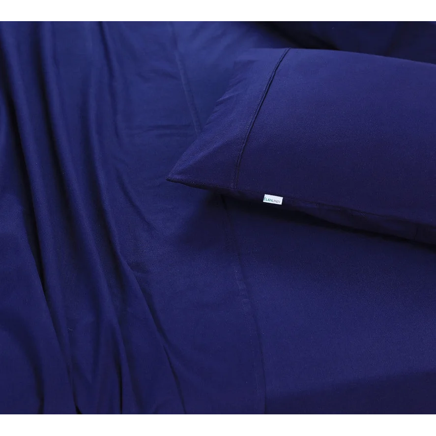 Egyptian Cotton Bed Sheets Set 100% Vintage Washed 500TC