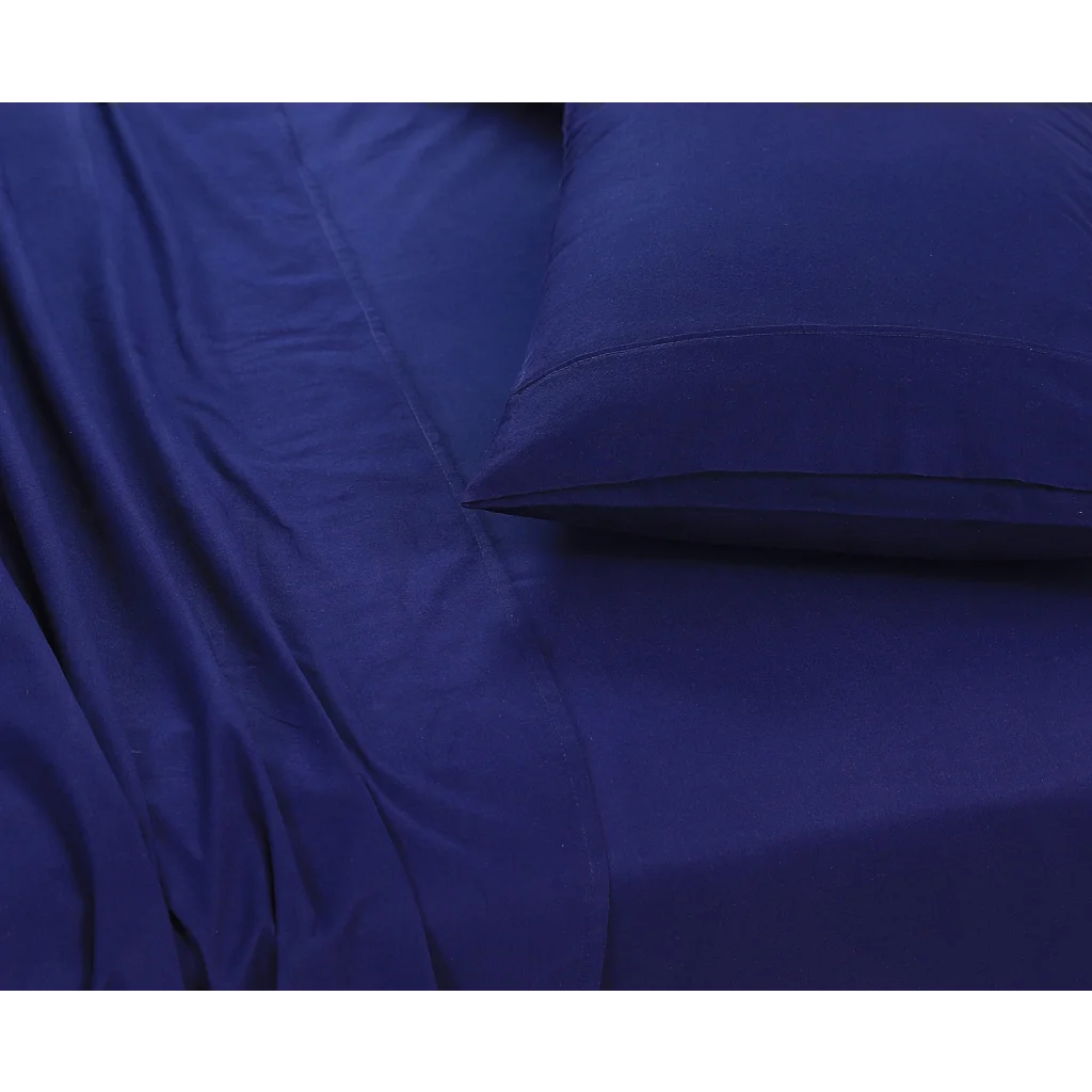 Egyptian Cotton Bed Sheets Set 100% Vintage Washed 500TC