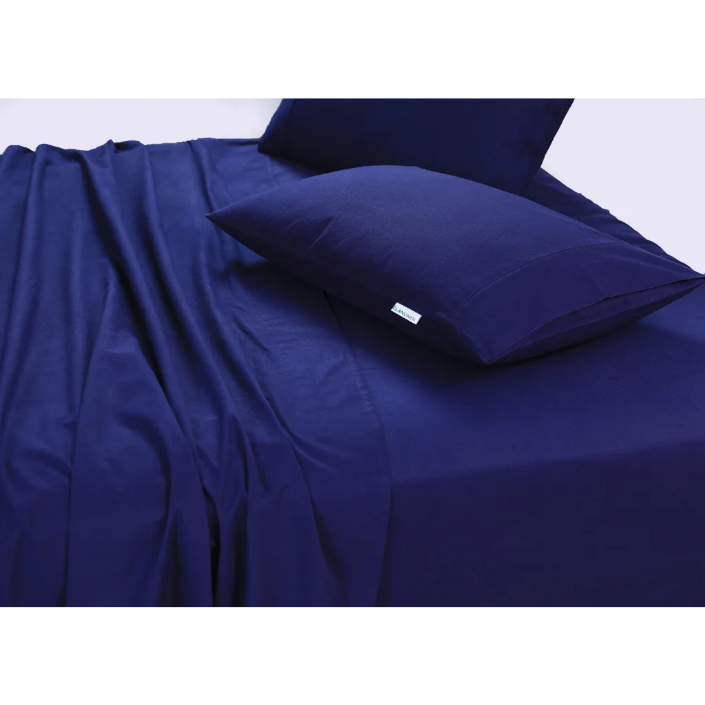 Egyptian Cotton Bed Sheets Set 100% Vintage Washed 500TC