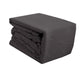 Egyptian Cotton Flannel Sheet Set Ramesses - Charcoal