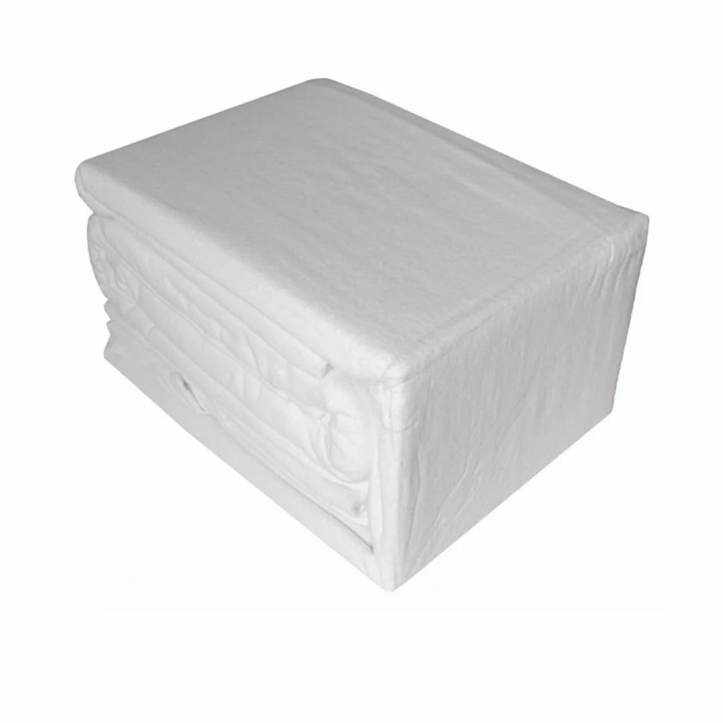 Egyptian Cotton Flannel Sheet Set Ramesses - White Single