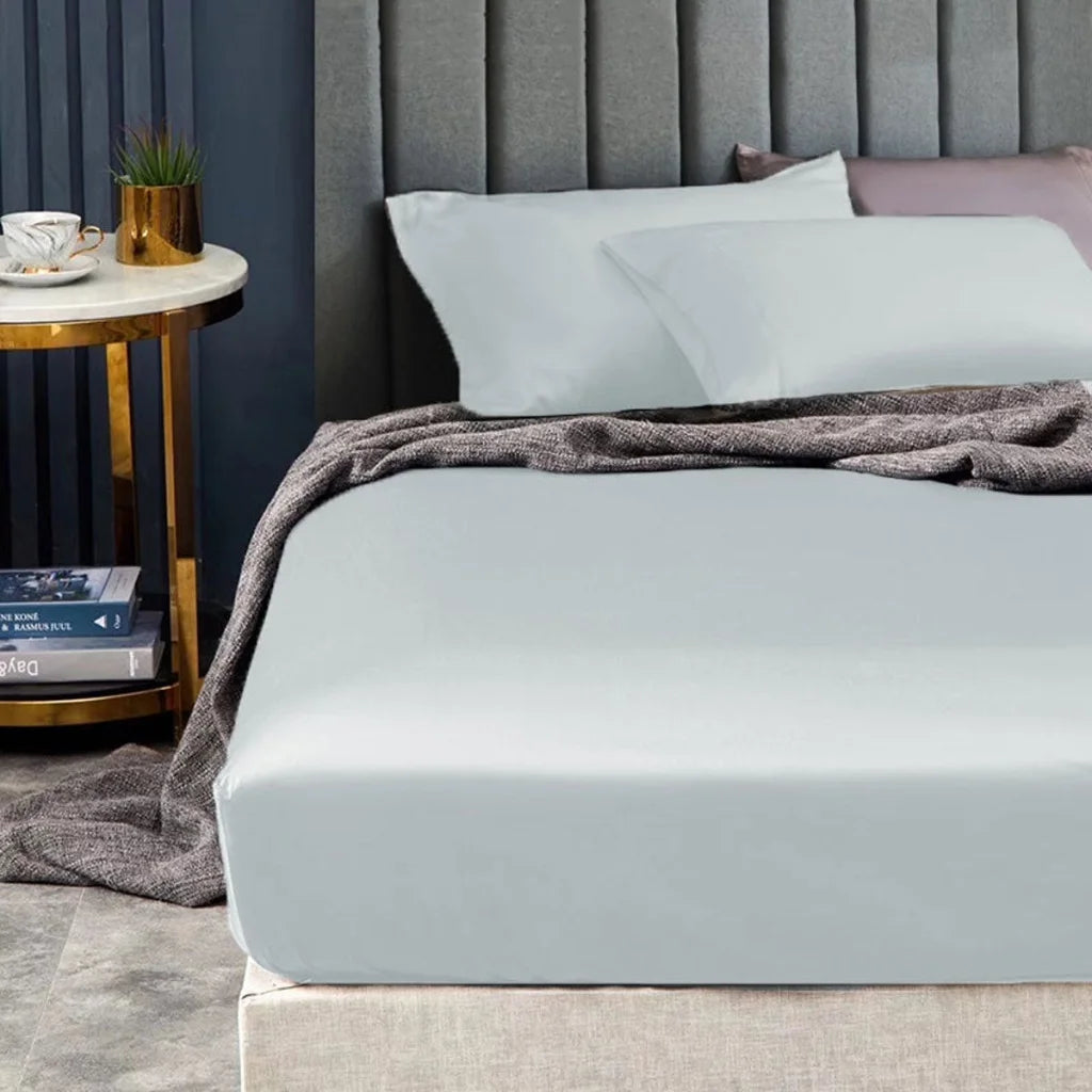 Egyptian Cotton Sateen Fitted Sheet Combo Set Ramesses