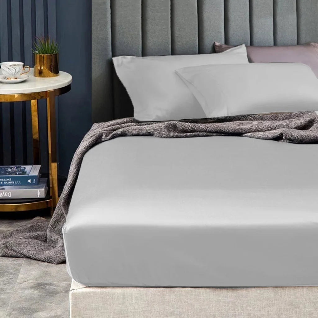 Egyptian Cotton Sateen Fitted Sheet Combo Set Ramesses