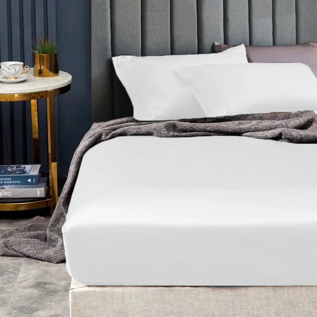 Egyptian Cotton Sateen Fitted Sheet Combo Set Ramesses