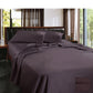 Egyptian Cotton Sateen Sheet Set Ramesses 1450TC - Eggplant